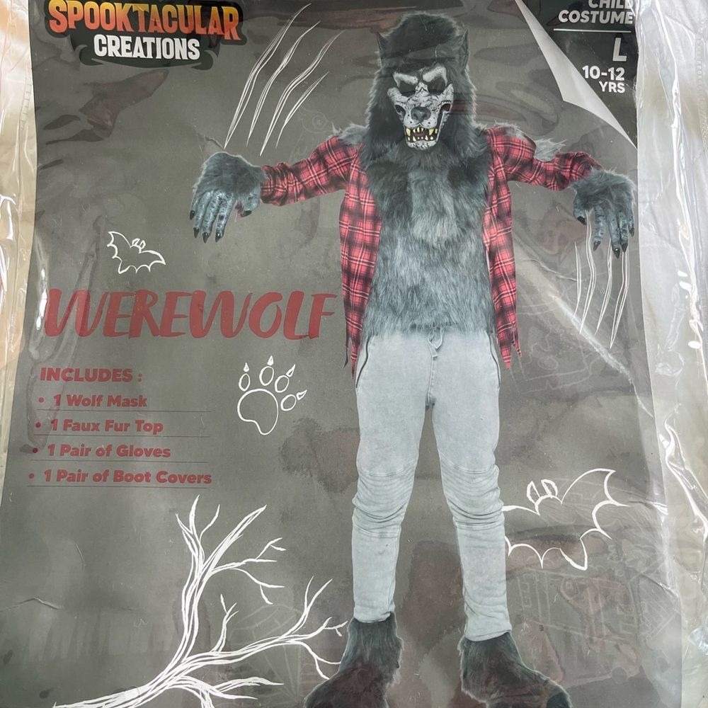 Boys werewolf costume